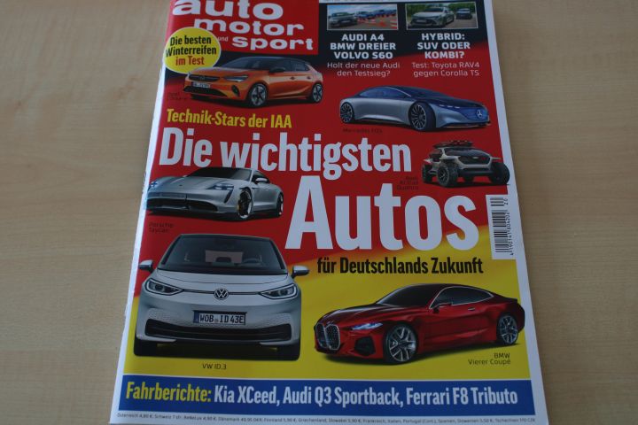 Deckblatt Auto Motor und Sport (20/2019)